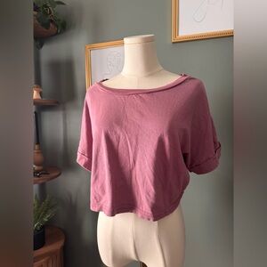 Mauve Women's Short Sleeve Top